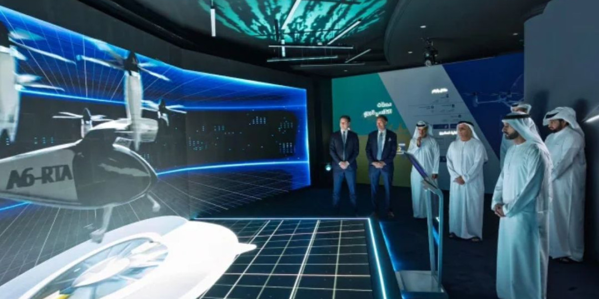 Dubai’s Skybound Future: First Air Taxi Vertiport Takes Off!