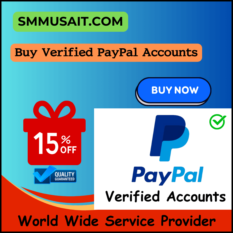 Buy Verified PayPal Accounts - Personal & Business Available