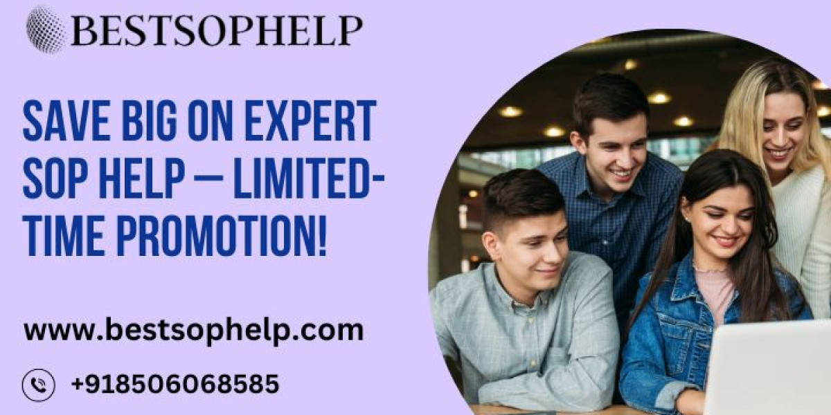 Save Big on Expert SOP Help – Limited-Time Promotion!