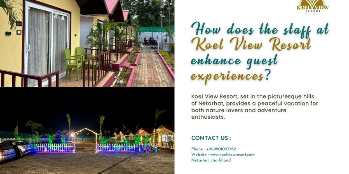 How does the staff at Koel View Resort enhance guest experiences?