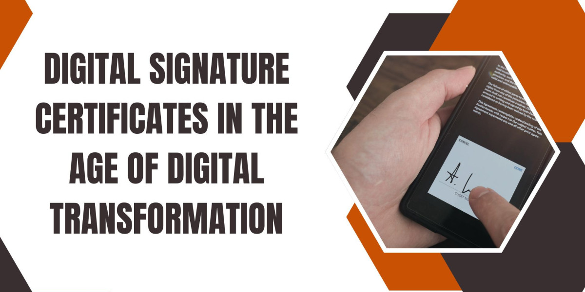 Digital Signature Certificates in the Age of Digital Transformation