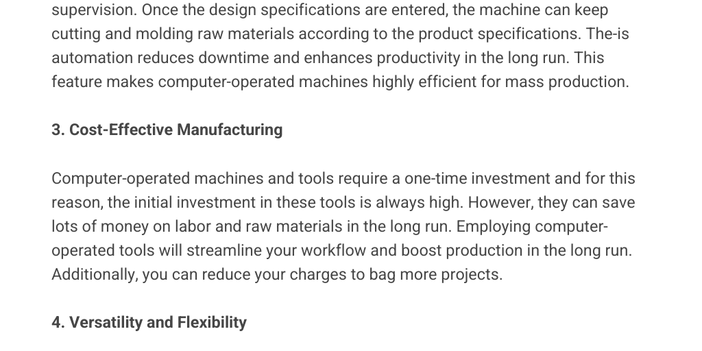 6 Reasons For Popularity Of CNC Machining by Ams Machining vietnam - Infogram