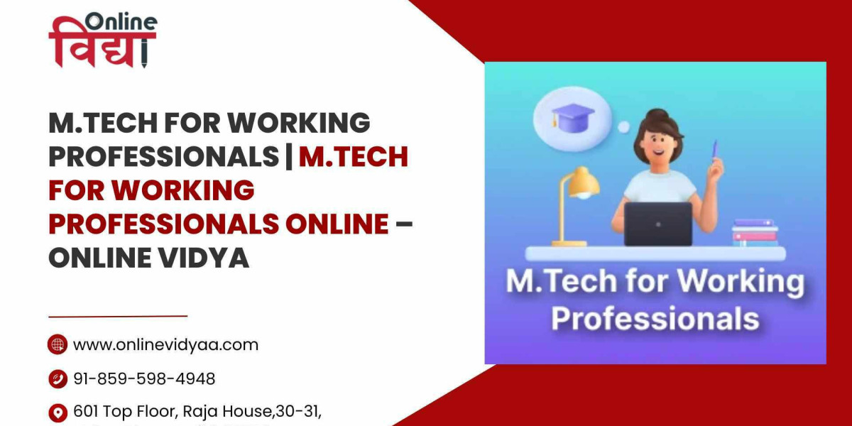 M.Tech for Working Professionals | M.Tech for Working Professionals Online – Online Vidya