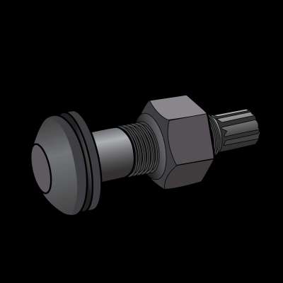 1 1/4 x 4 1/4" A325 TC BOLT Profile Picture