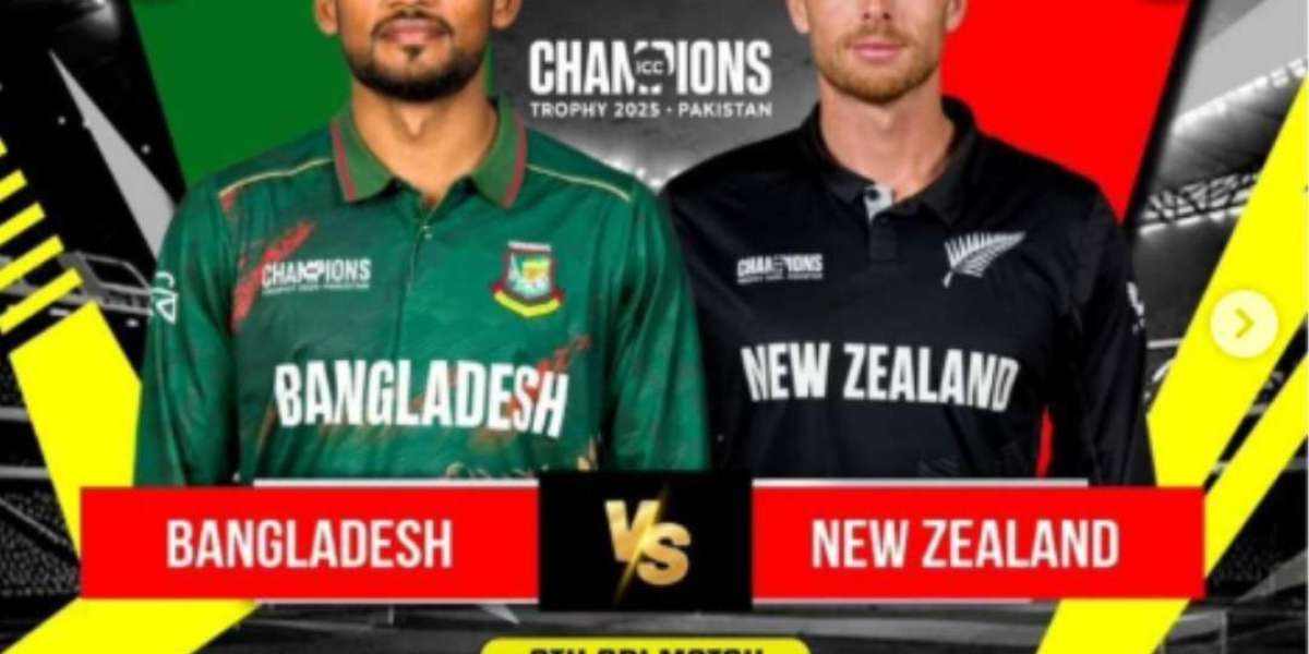 Bangladesh vs New Zealand: A Thrilling ICC Champions Trophy Showdown at Rawalpindi Stadium watch with Reddy Book Id.