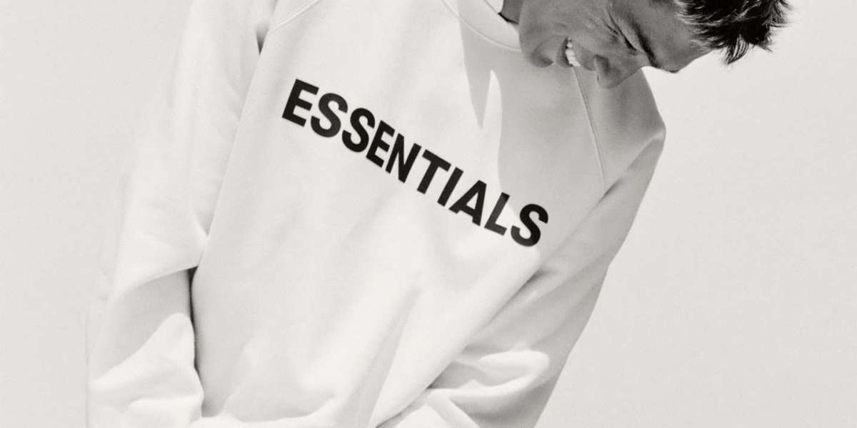 White Essentials Hoodie