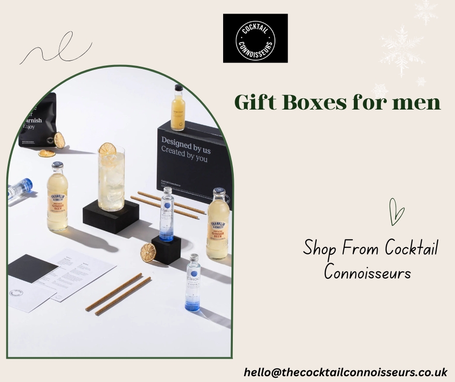 Buy Gift Boxes for Men Online for Every Occasion – cocktailconnoisseurs