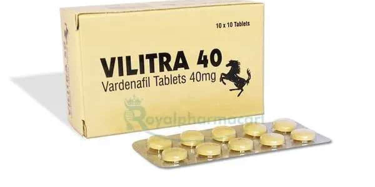 Vilitra 40mg - Beneficial tablet in the treatment ED