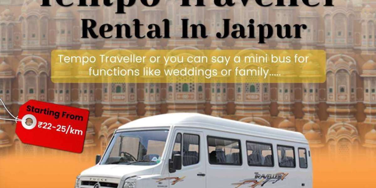 Tempo Traveller Rental Service in Jaipur – Comfortable & Affordable Group Travel