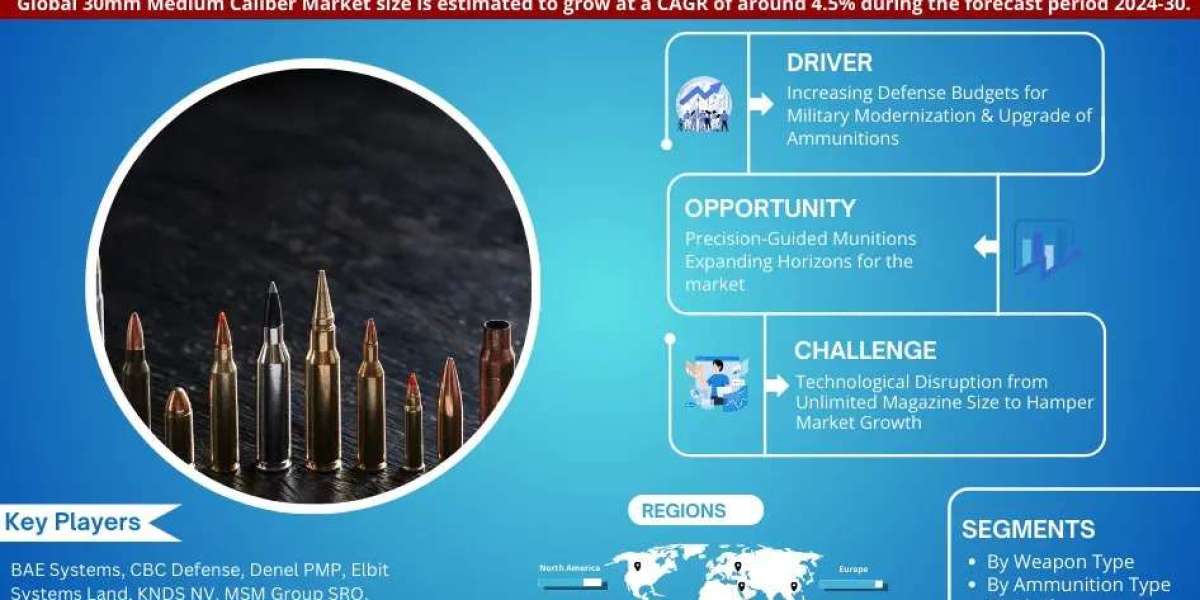 30mm Medium Caliber Market Growth and Development Insight - Size, Share, Growth, and Industry Analysis | MarkNtel