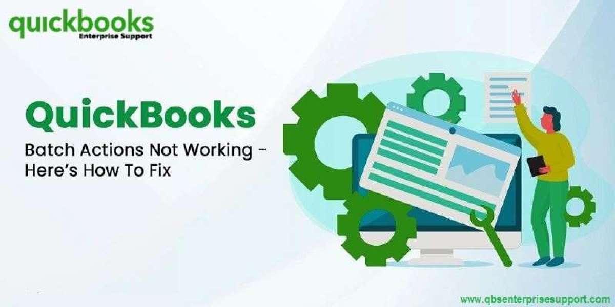 How to Fix QuickBooks Batch Actions Has Stopped Working Error?