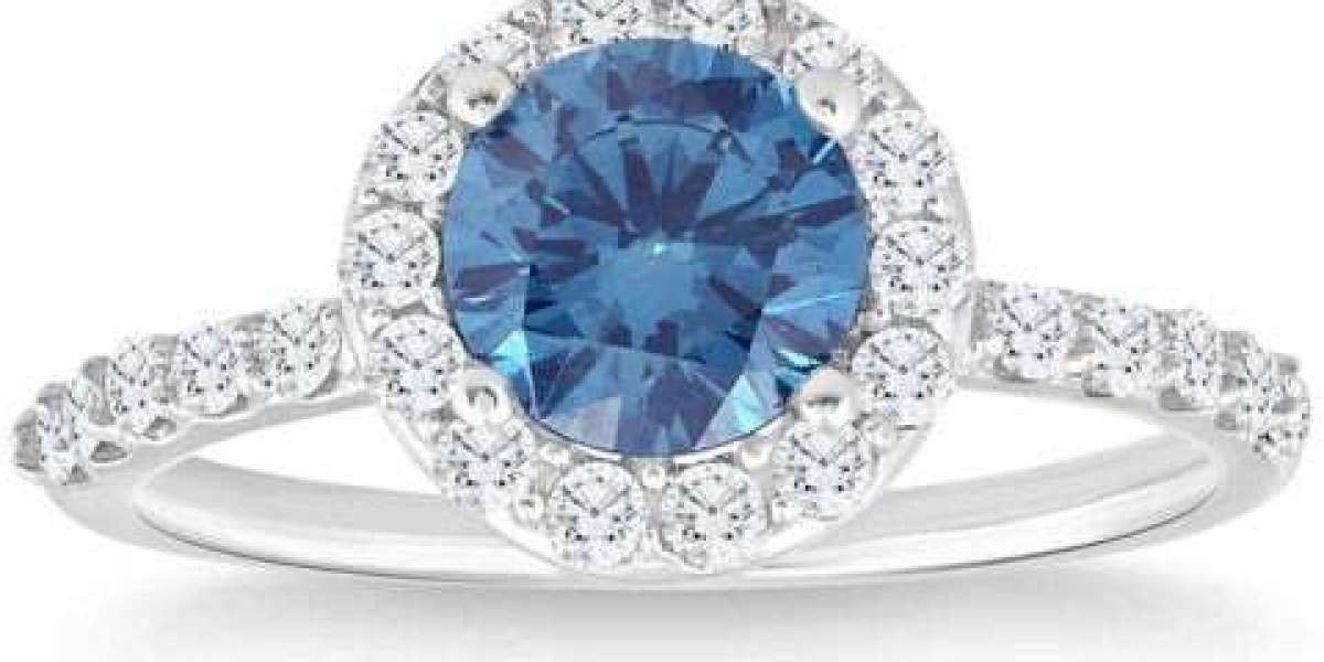 Blue Diamond Rings