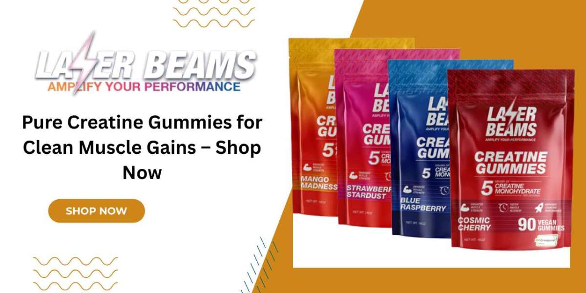 Pure Creatine Gummies for Clean Muscle Gains – Shop Now