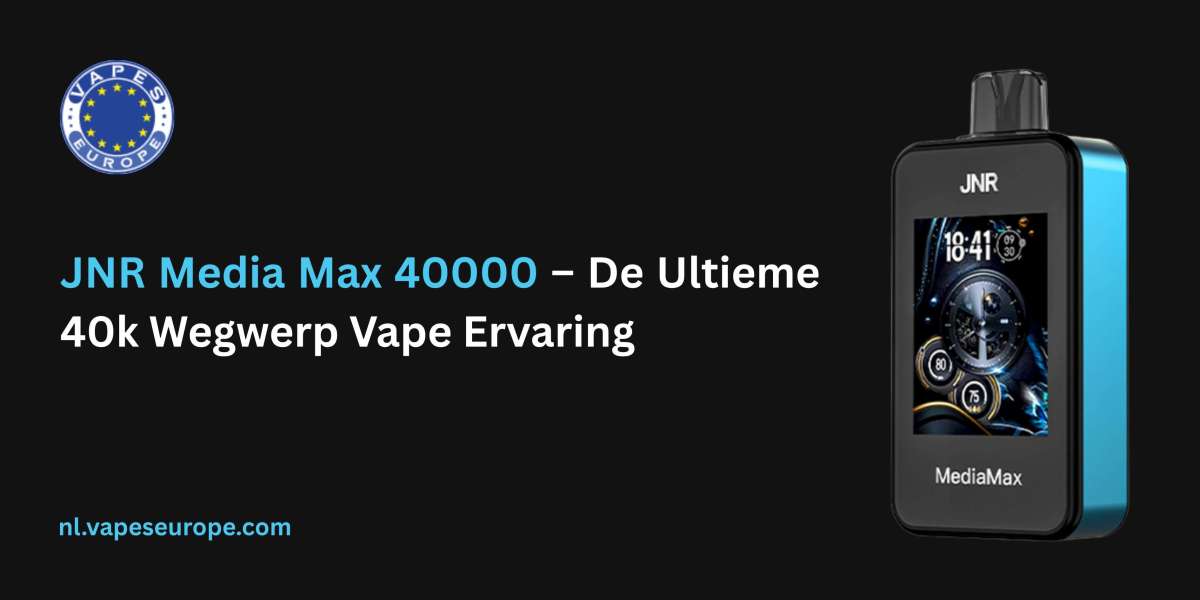 JNR Media Max 40000 – De Ultieme 40k Wegwerp Vape Ervaring