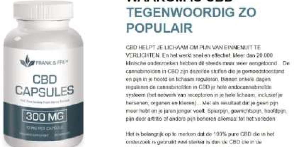 Frank And Frey CBD Netherlands: Hoe kan het u helpen bij pijn en angst?