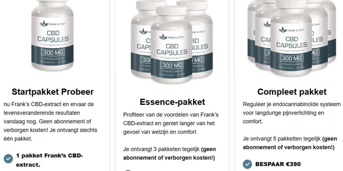 Frank & Frey CBD Review in Nederland, Voordelen, "Werkt" (Nu kopen)