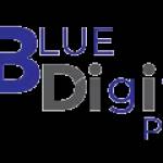 Blue Digital Pixel