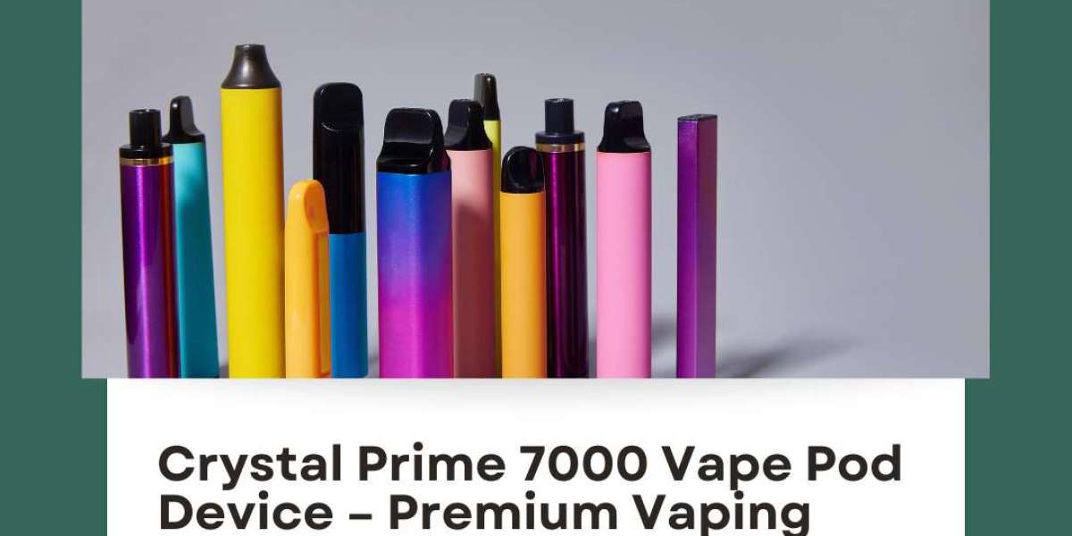 Crystal Prime 7000 Vape Pod Device: Redefining Your Vaping Experience