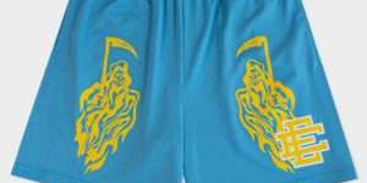 Eric Emanuel Shorts Feature Iconic Branding