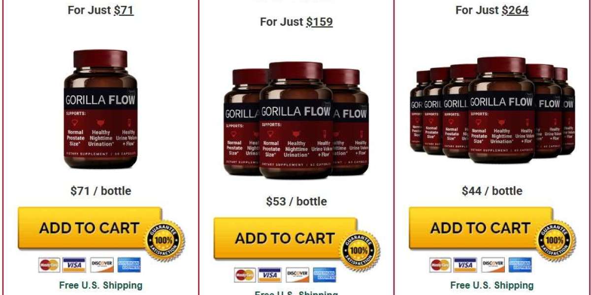 GorillaFlow Prostate Health Support Price In USA & Reviews