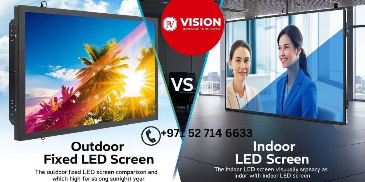 How is an Outdoor Fixed LED Screen Different from an Indoor LED Screen?