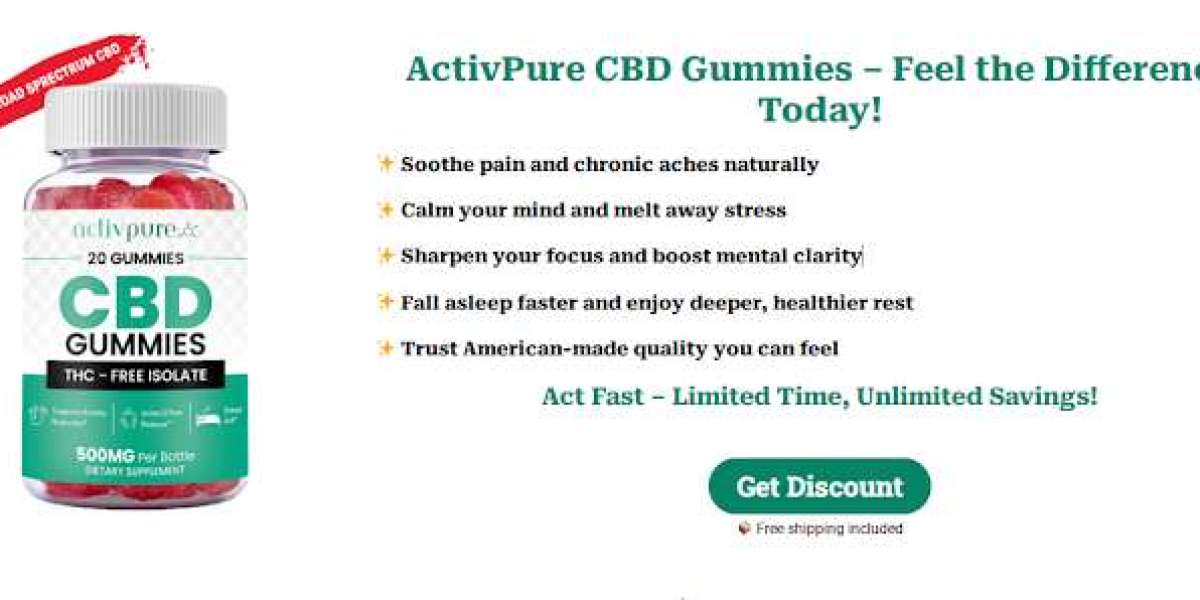 How ActivPure CBD Gummies Can Help You Feel Calmer and Sleep Better