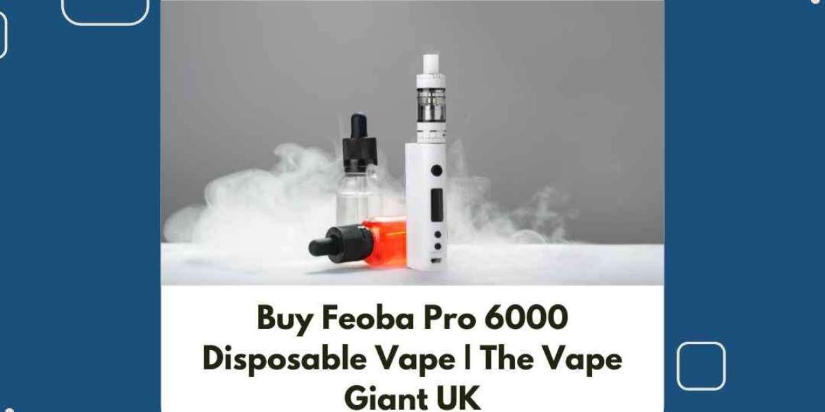 The Feoba Pro 6000 Disposable Vape provides the ultimate vaping experience.
