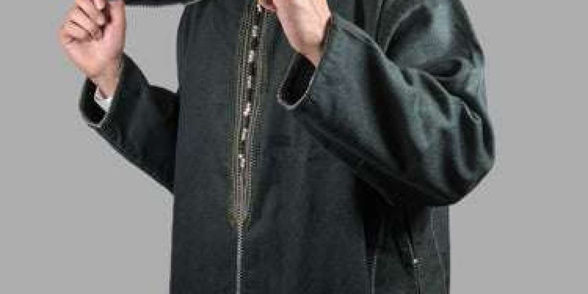 Moroccan Thobe With Hood