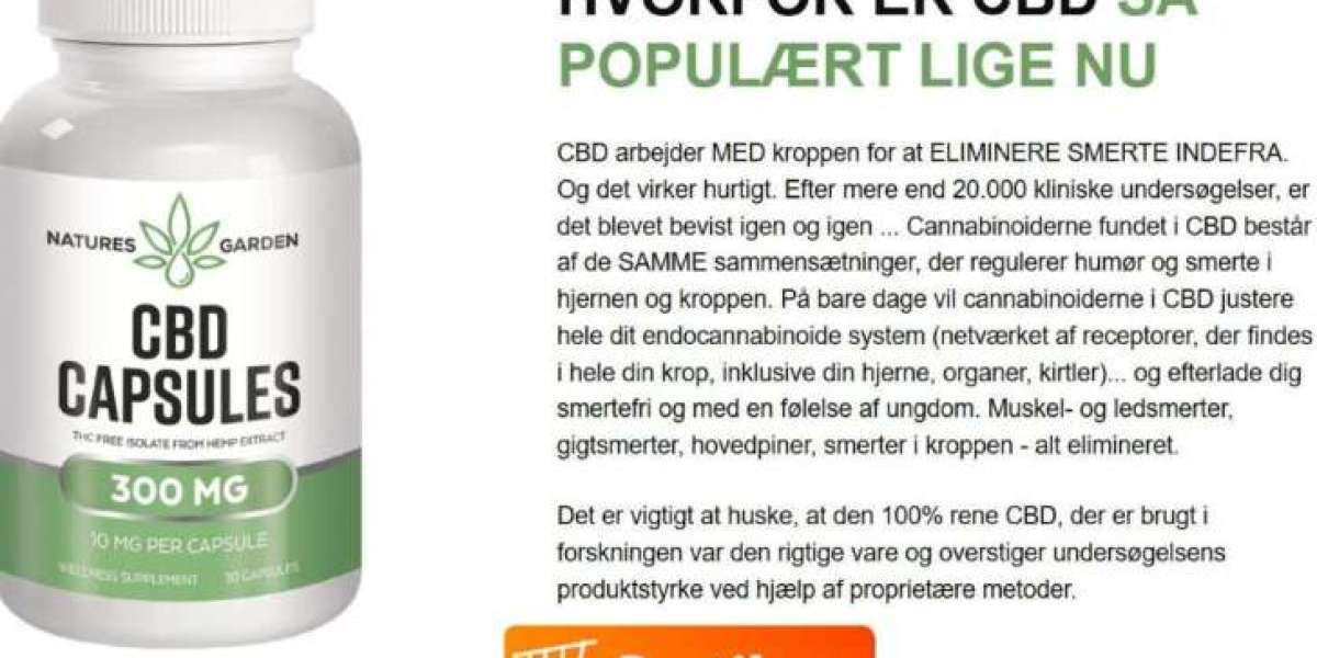 Hvad er de vigtigste fordele ved NaturesGarden CBD Capsules?
